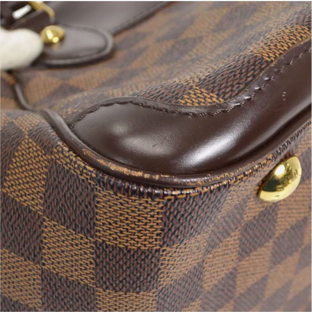Louis Vuitton Verona PM Damier Ebene Handbag Brown Checkered Classic - Picture 6 of 15